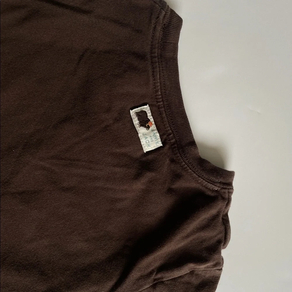 Janie and Jack Reindeer Double Sleeve Tee
